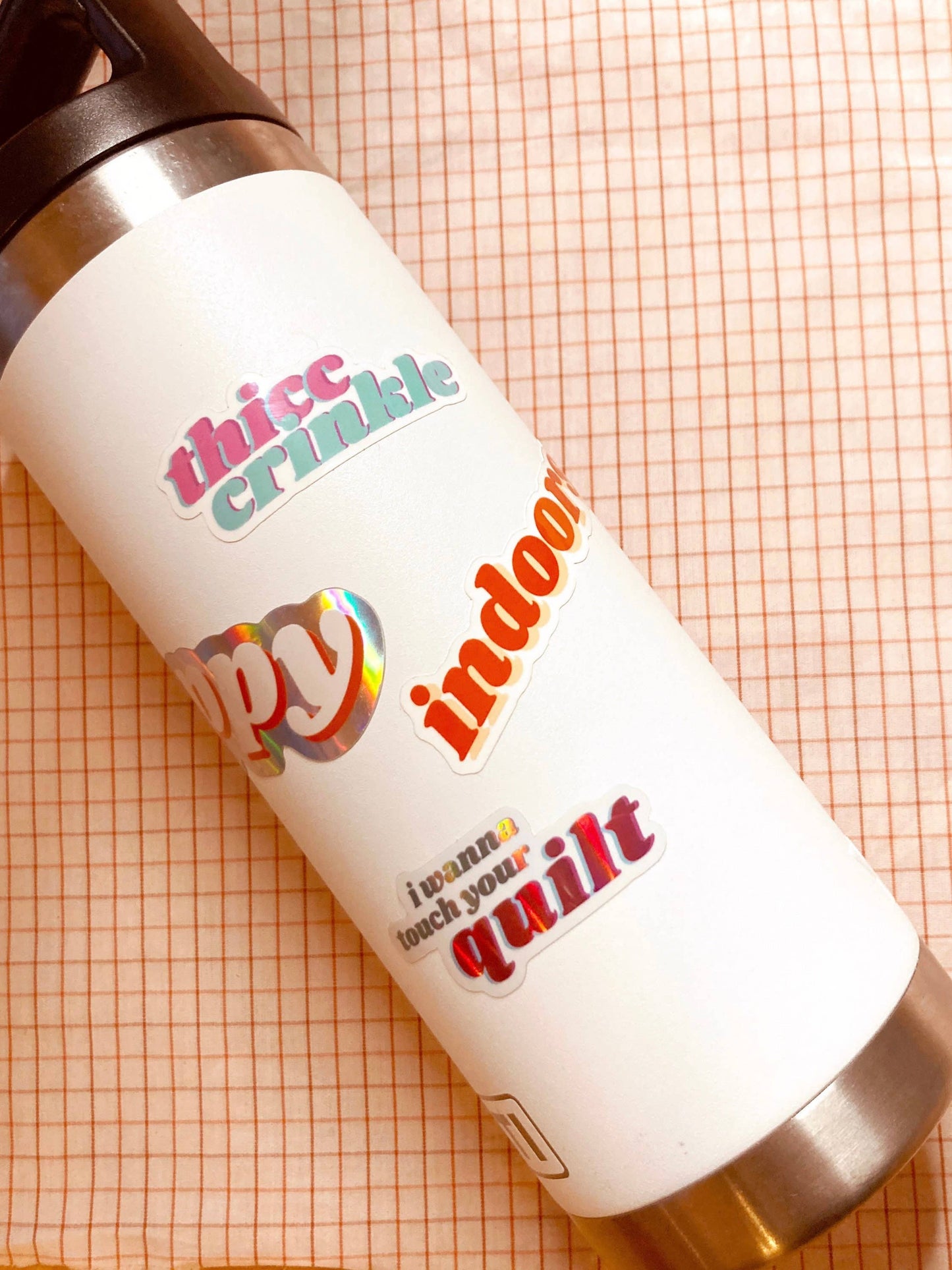 Stay Stabby - Sewing Needle And Quilting Vinyl Sticker