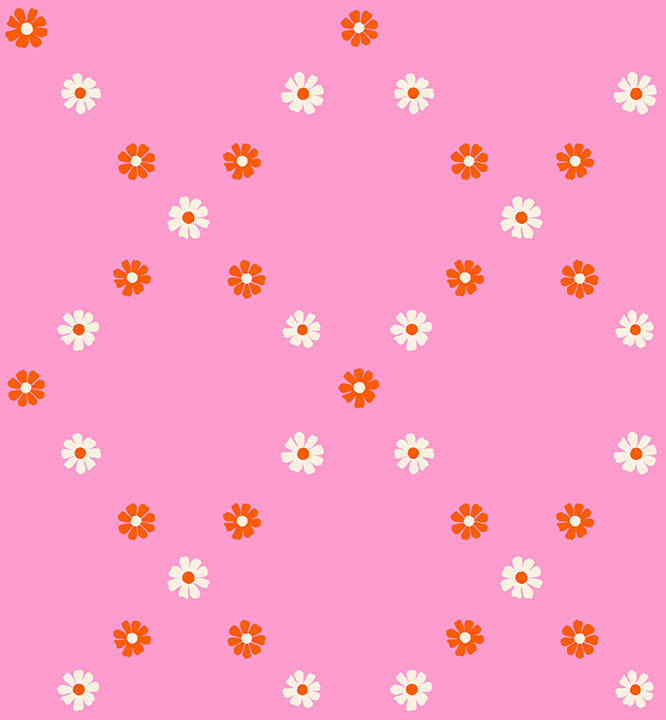 PREORDER: Best Day Ever Diamond Flowers in Flamingo