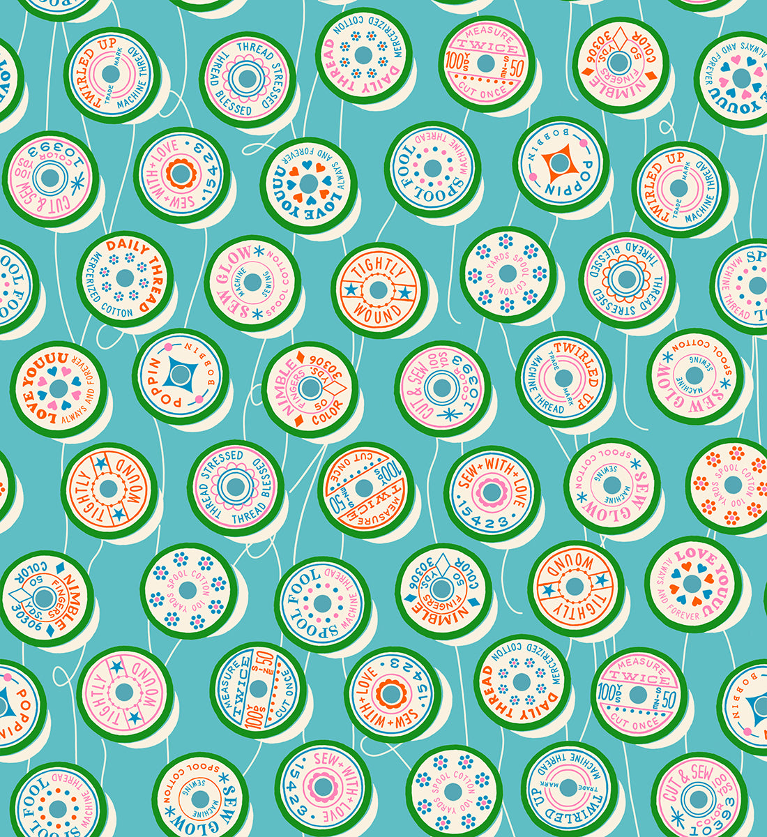 PREORDER: Trinketry Spools in Turquoise