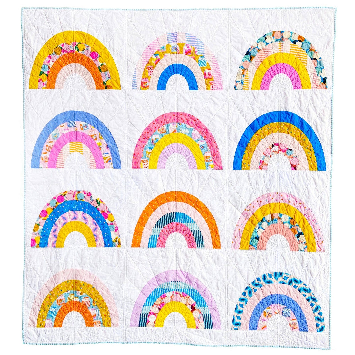 Sunshowers Quilt Pattern