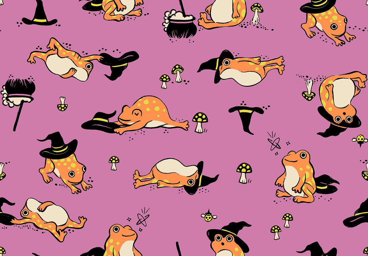 PREORDER: Freaky Familiars Frogmiliars in Heliotrope