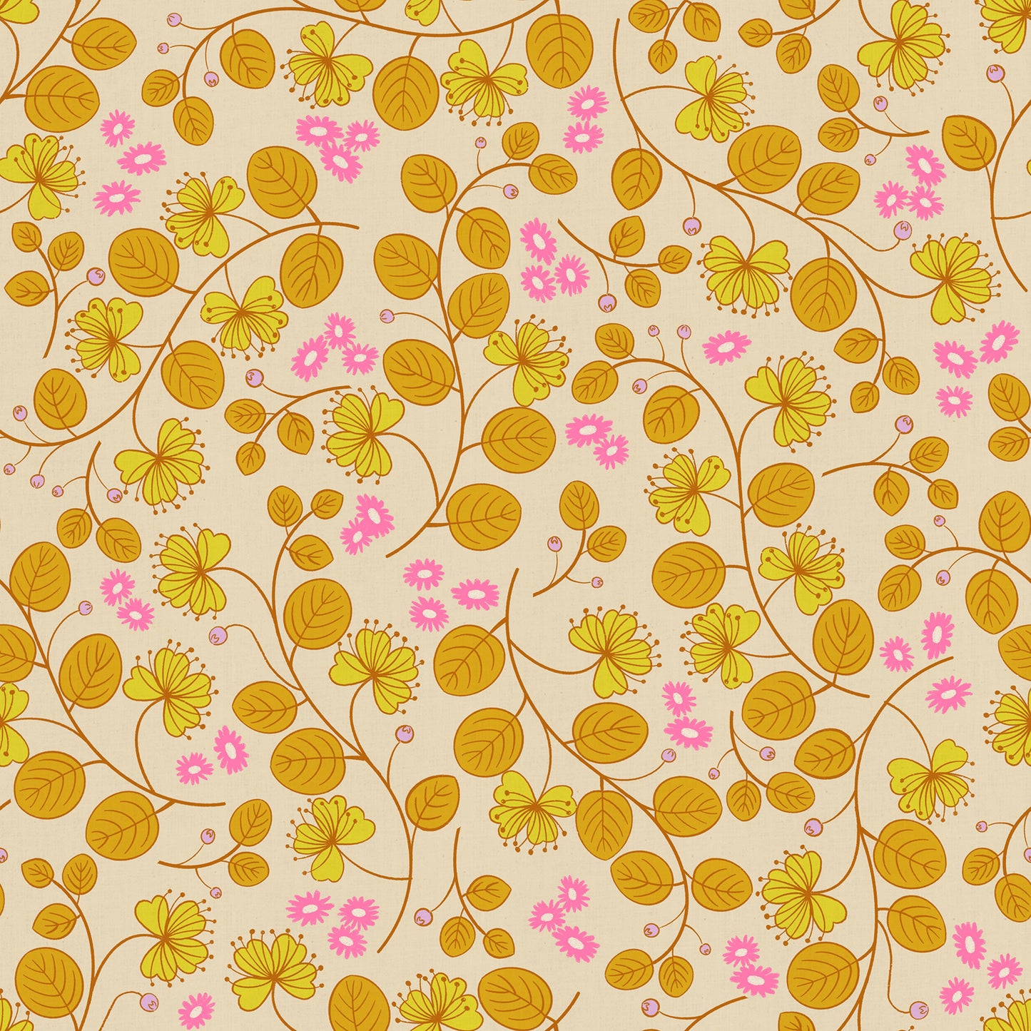 PREORDER: Lofi Caper Floral in Parchment