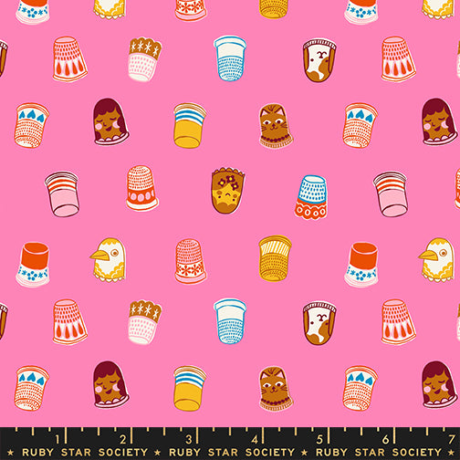 PREORDER: 1-800-NOTIONS Thimbles in Flamingo
