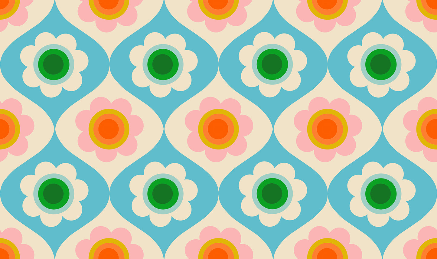 PREORDER: Trinketry Floral in Turquoise