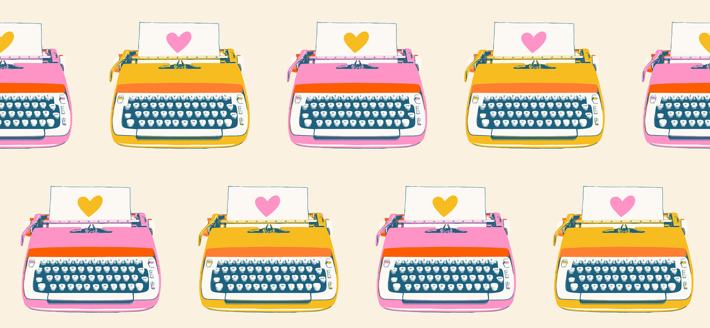 PREORDER: Best Day Ever Typewriters in Natural