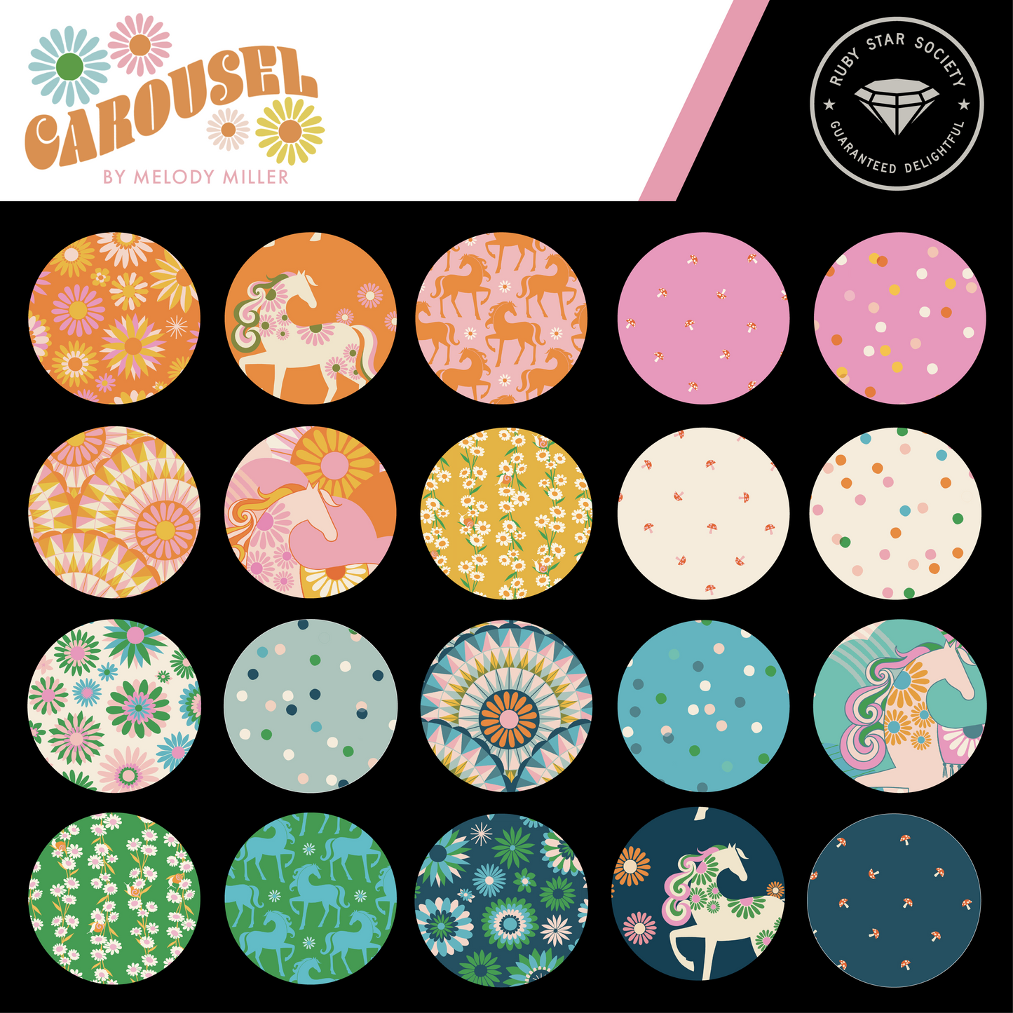 Carousel Fat Quarter Bundle