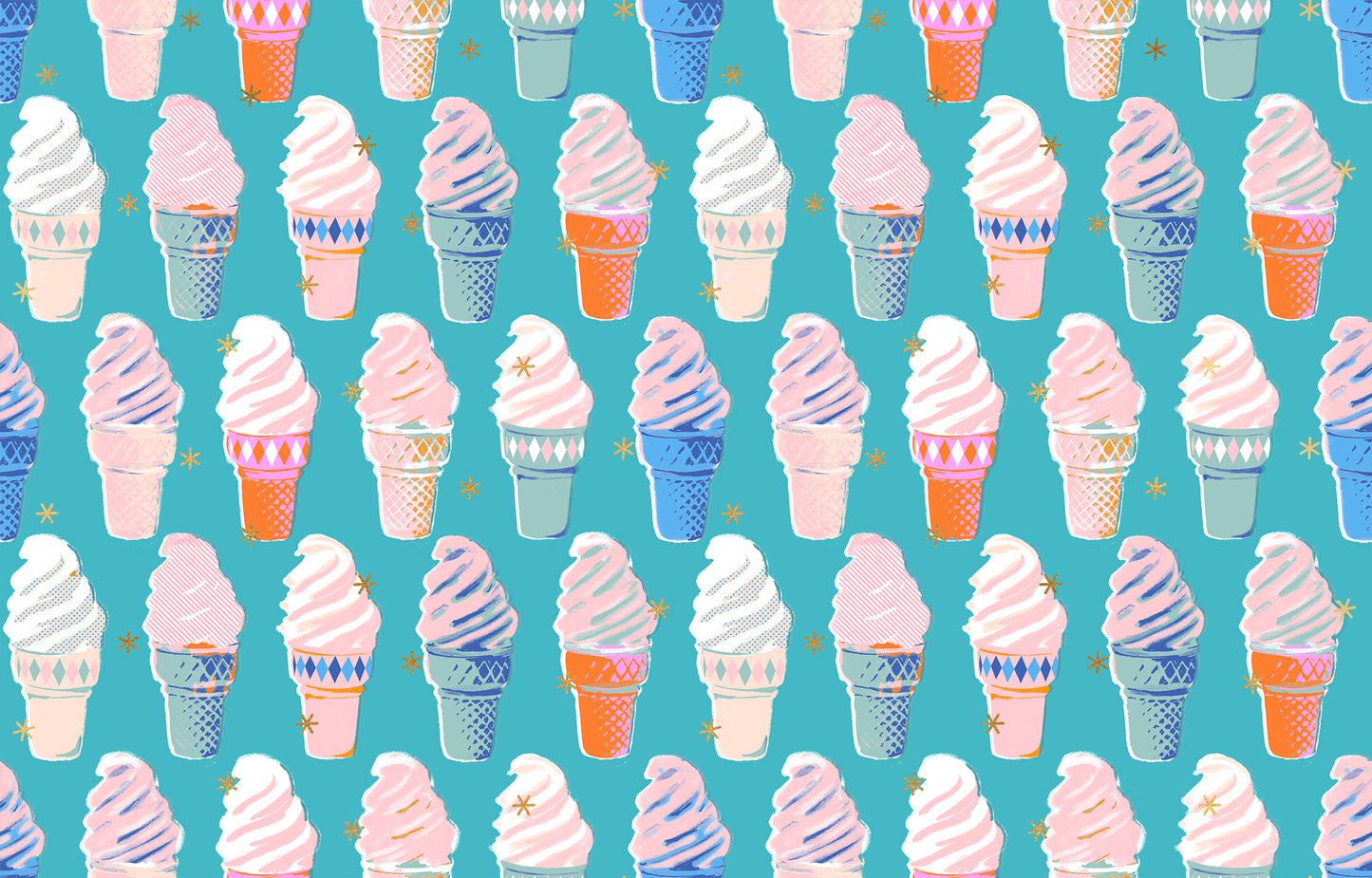 PREORDER: Best Day Ever Ice Cream in Dark Turquoise