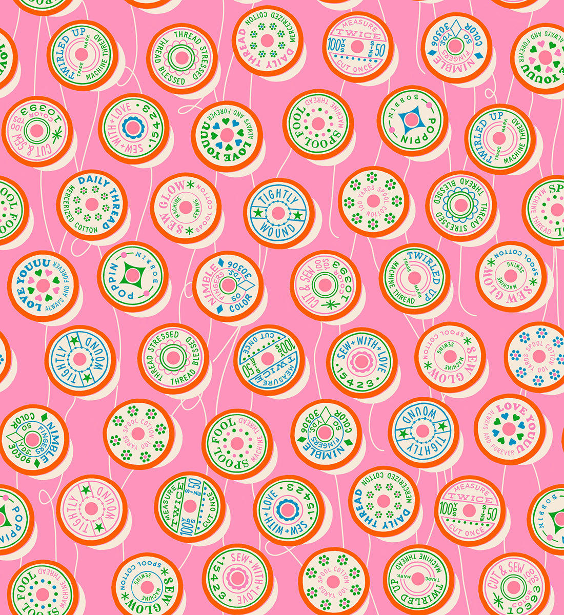 PREORDER: Trinketry Spools in Flamingo