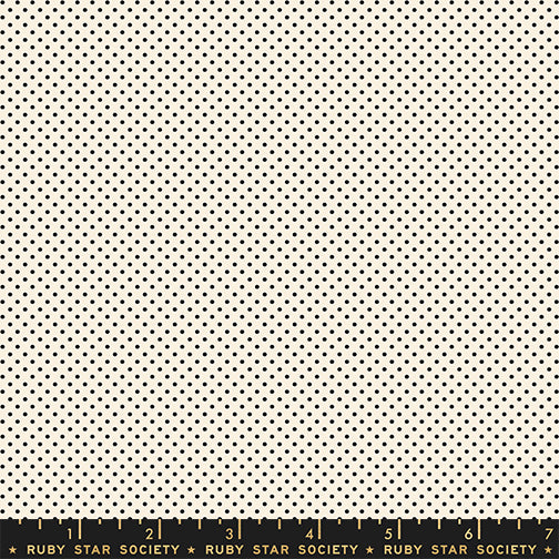 PREORDER: 1-800-CALICO Mini Dot Black on Natural