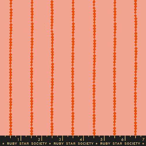 Sugar Maple Featherbed Stripes in Melon