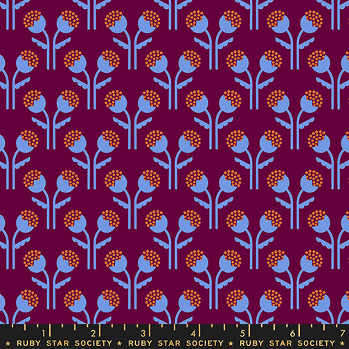 PREORDER: Sybil Wallpaper in Deep Plum