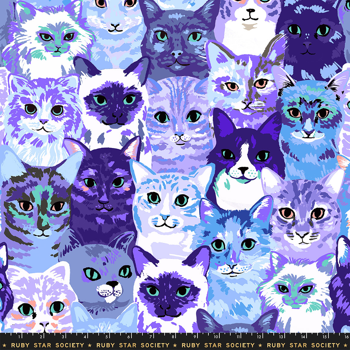 PREORDER: Oops All Cats Hundreds of Cats in Blue