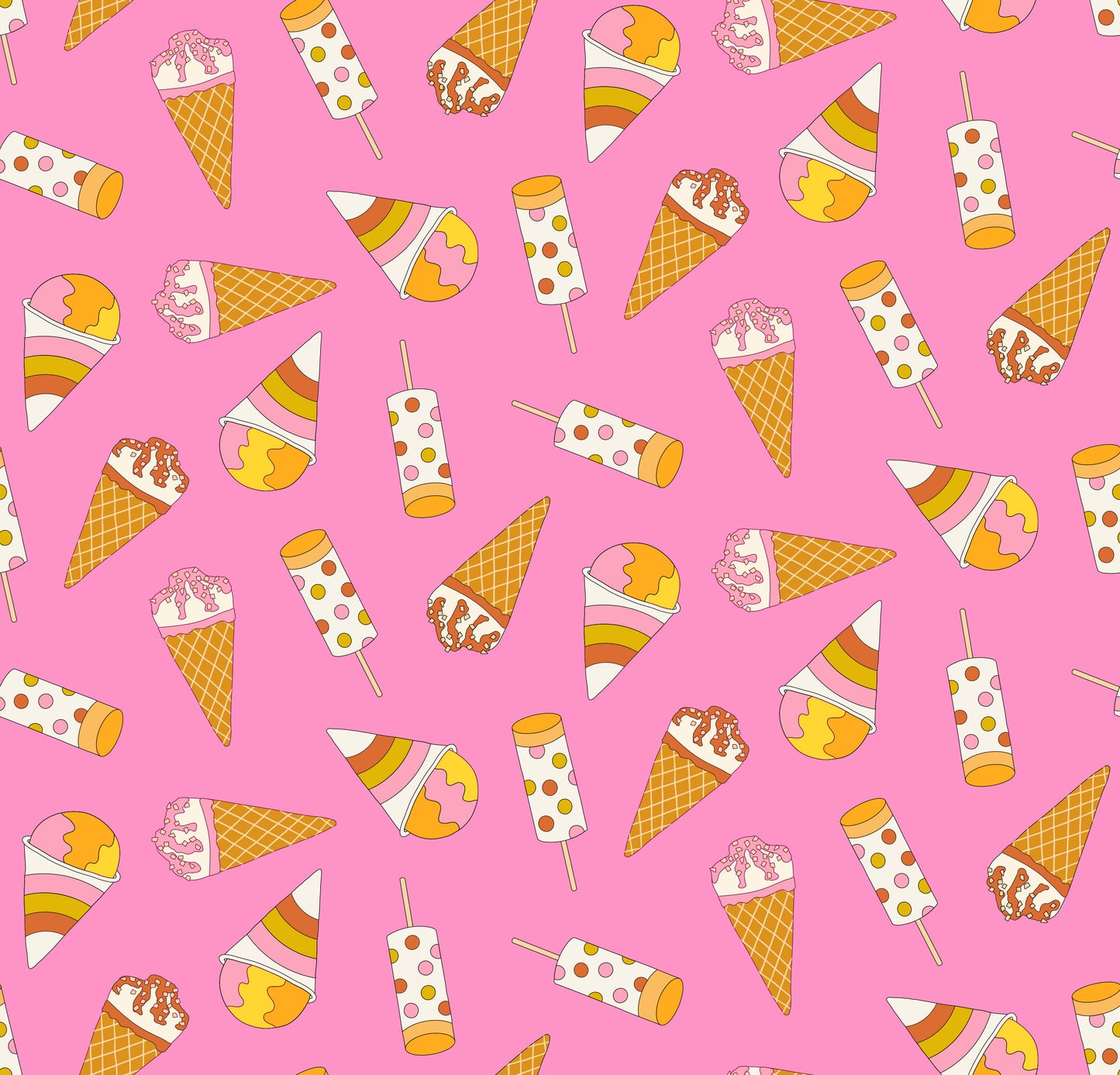 PREORDER: Sugar Cone 2 Treat Toss in Flamingo