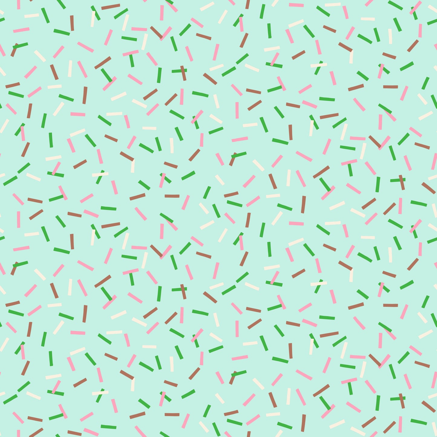 PREORDER: Sugar Cone 2 Rainbow Sprinkles in Mint