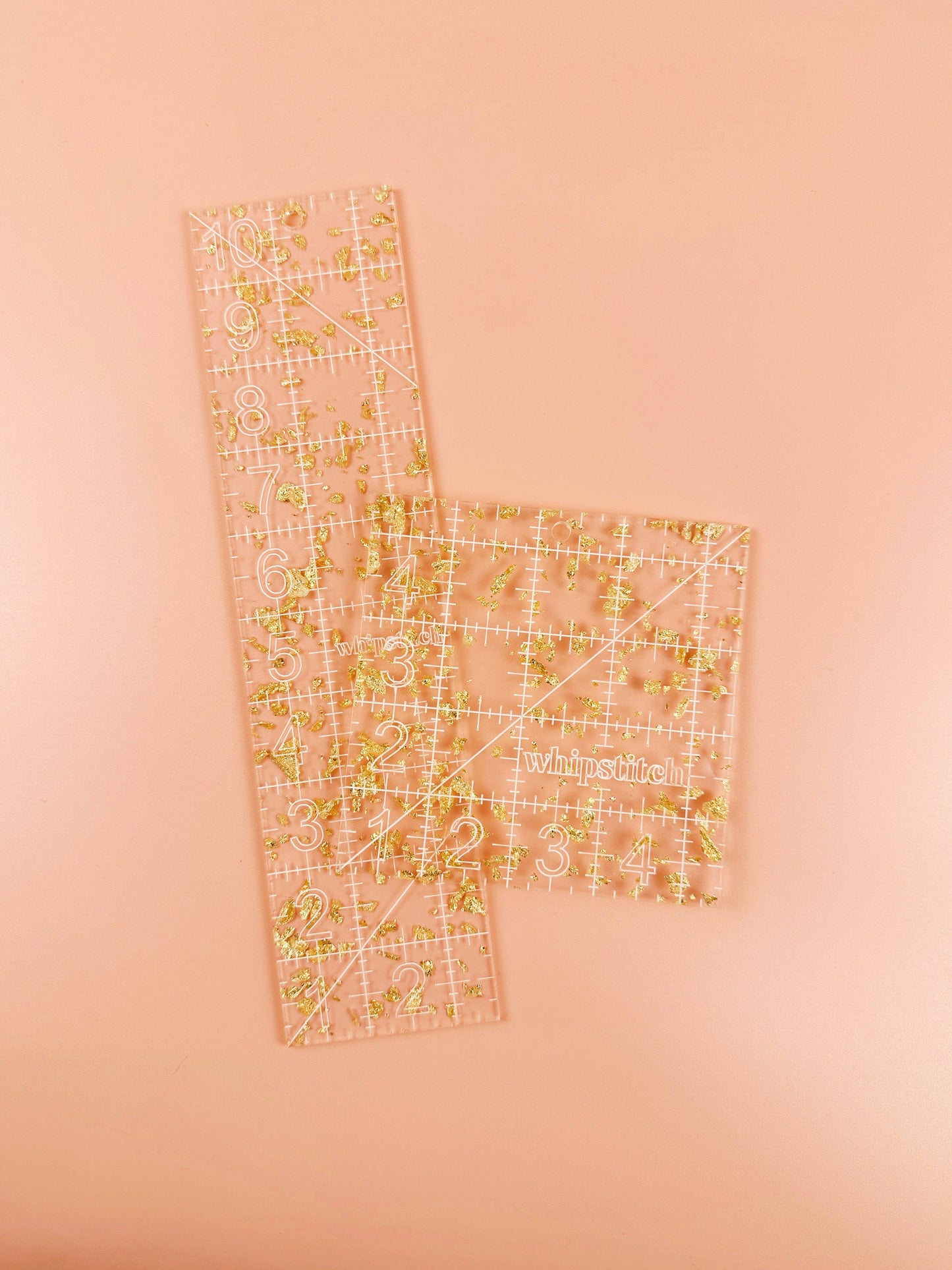 2.5 by 10 in Golden Quilting Ruler