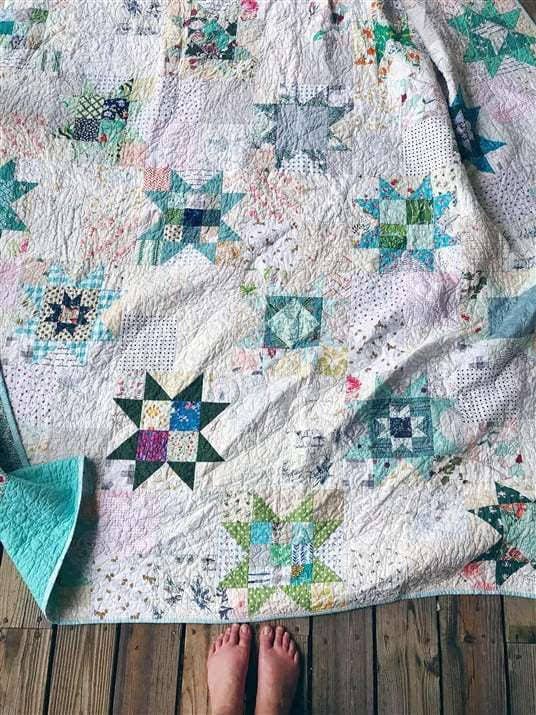Little Miss Sawtooth Quilt Pattern - Paper Pattern