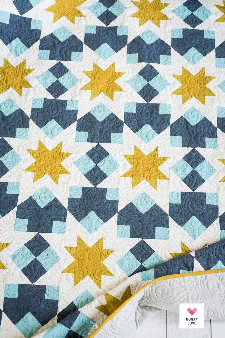 Night Stars PAPER Quilt Pattern