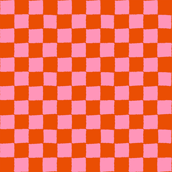 PREORDER: 1-800-CALICO Block Print in Warm Red
