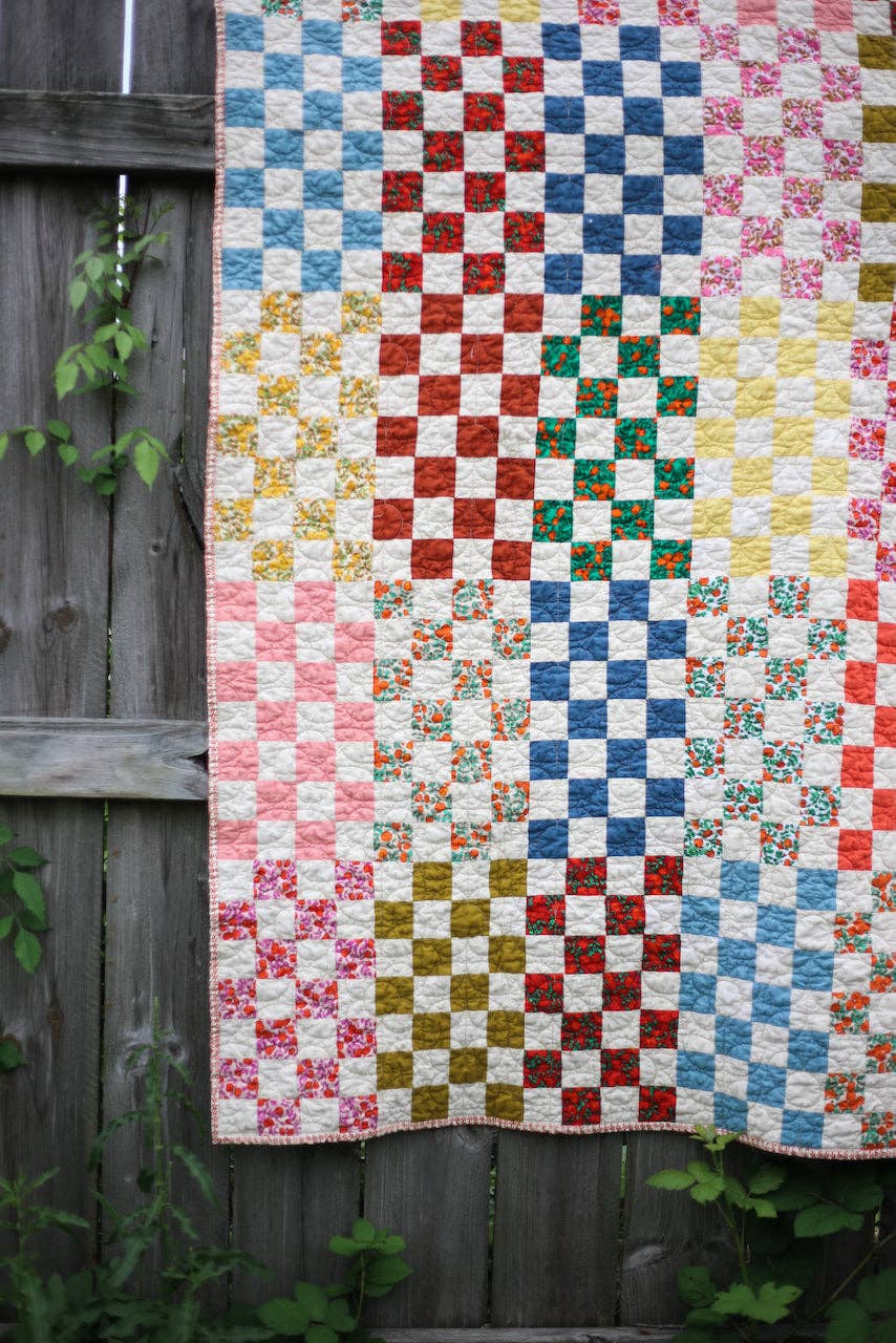 Maggie Pearl Quilt Pattern |  Paper Pattern