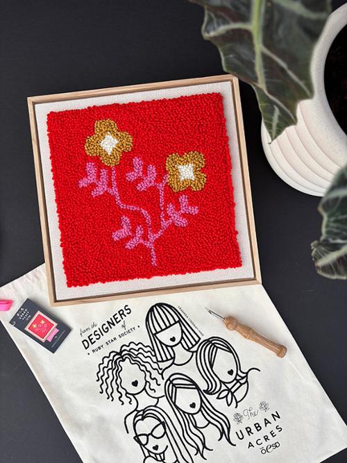 Blossom Punch Needle Kit