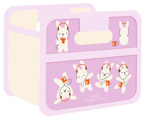 PREORDER: Meori Foldable Box in Rabbeats