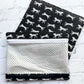 Embroidery Project Bag, Clear Zipper Bag