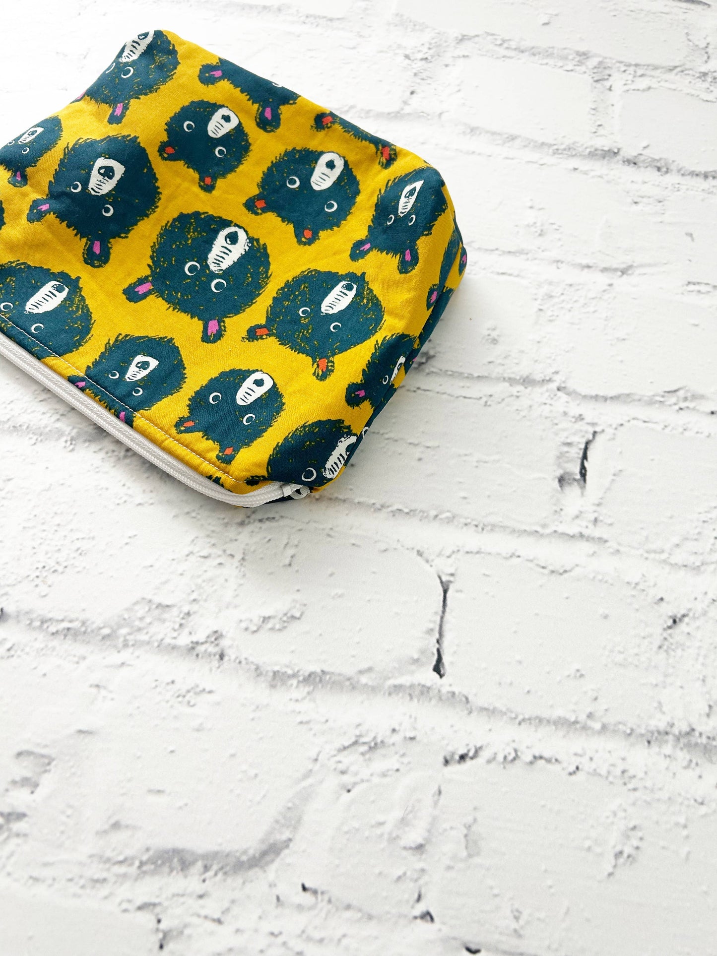 Small Cosmetics Bag, Make up bag, Toiletry Pouch 