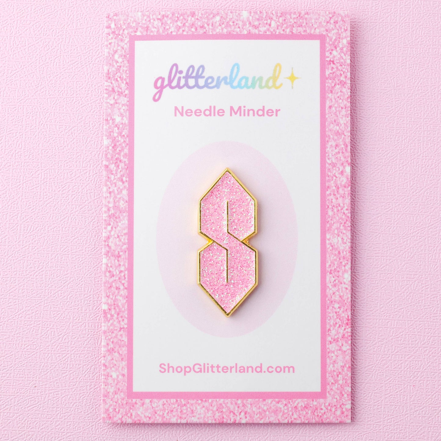 Retro S Needle Minder Magnet