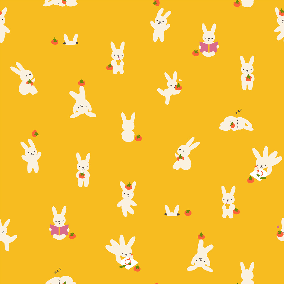 PREORDER: Persimmon Bun E. And Simmy in Dandelion