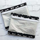 Embroidery Project Bag, Clear Zipper Bag