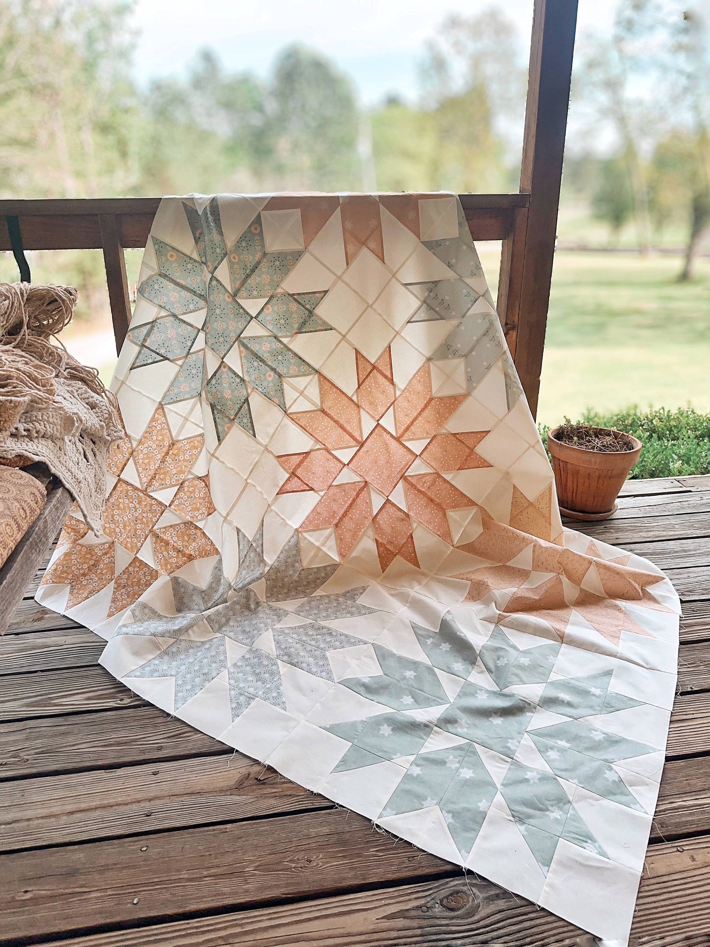 Fernweh Quilt Pattern - Paper Pattern