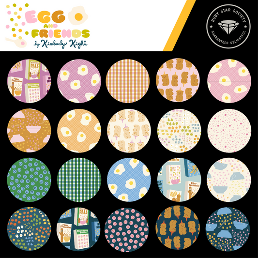 PREORDER: Egg and Friends Shop 1/2 Yard Cut