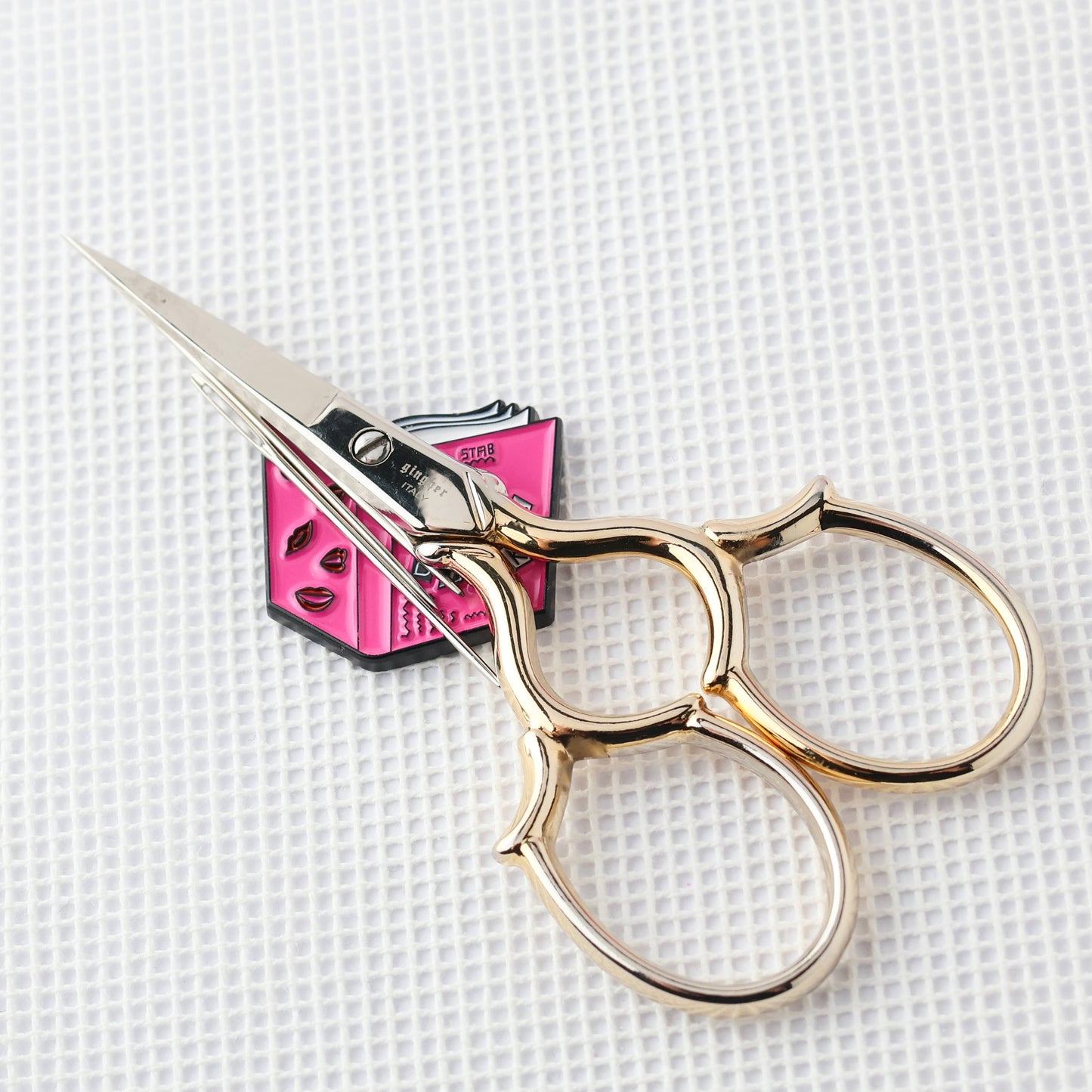 Mean Book Needle Minder Magnet