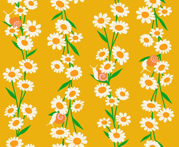 PREORDER: Carousel Daisy Chain in Goldenrod