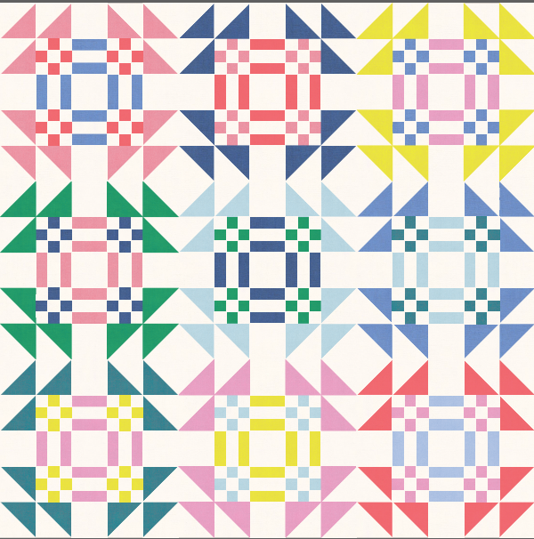 Gables Quilt Pattern  |   Paper Version