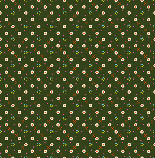 PREORDER: 1-800-CALICO Bandana in Mossy