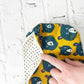Small Cosmetics Bag, Make up bag, Toiletry Pouch 