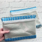Embroidery Project Bag, Clear Zipper Bag