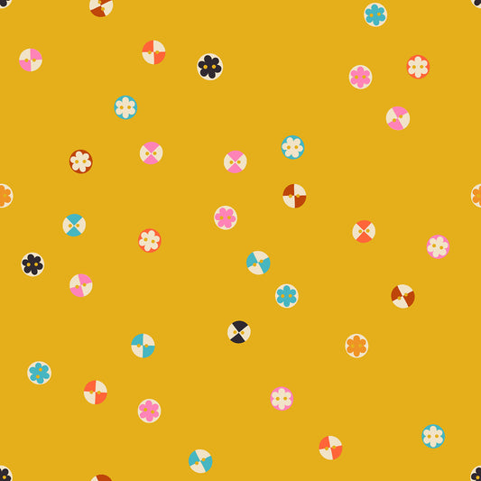 PREORDER: 1-800-NOTION Buttons in Goldenrod