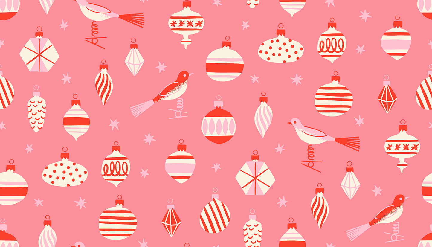 PREORDER: Merry Happy Baubles in Sorbet