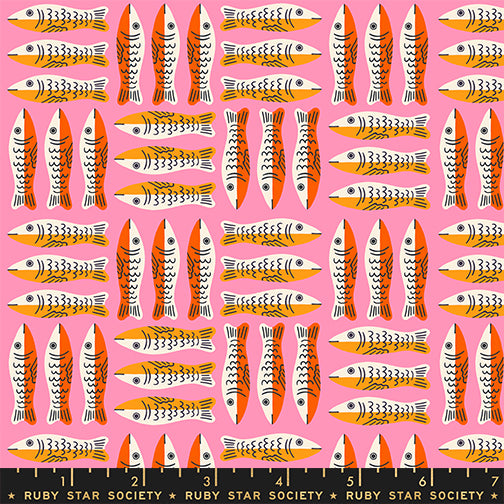 PREORDER: 1-800-CALICO Little Sardines in Lucky Pink