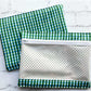 Embroidery Project Bag, Clear Zipper Bag