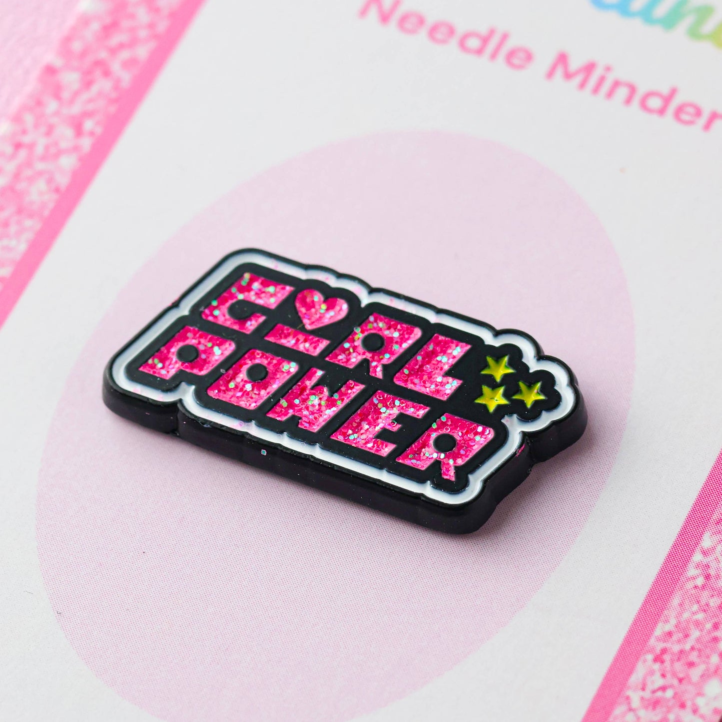 Girl Power Needle Minder Magnet