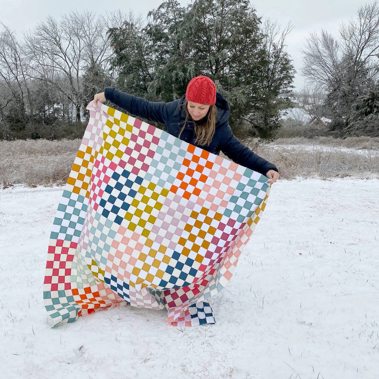 Maggie Pearl Quilt Pattern |  Paper Pattern