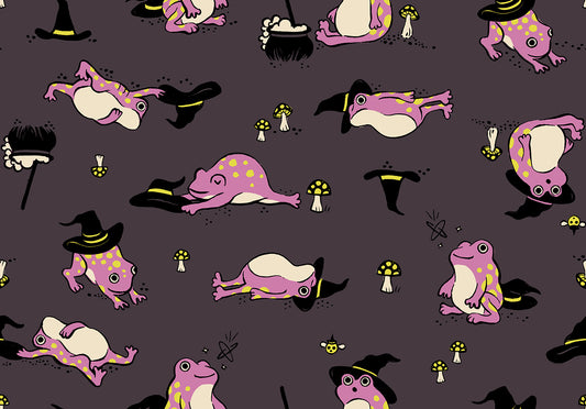 PREORDER: Freaky Familiars Frogmiliars in Eggplant