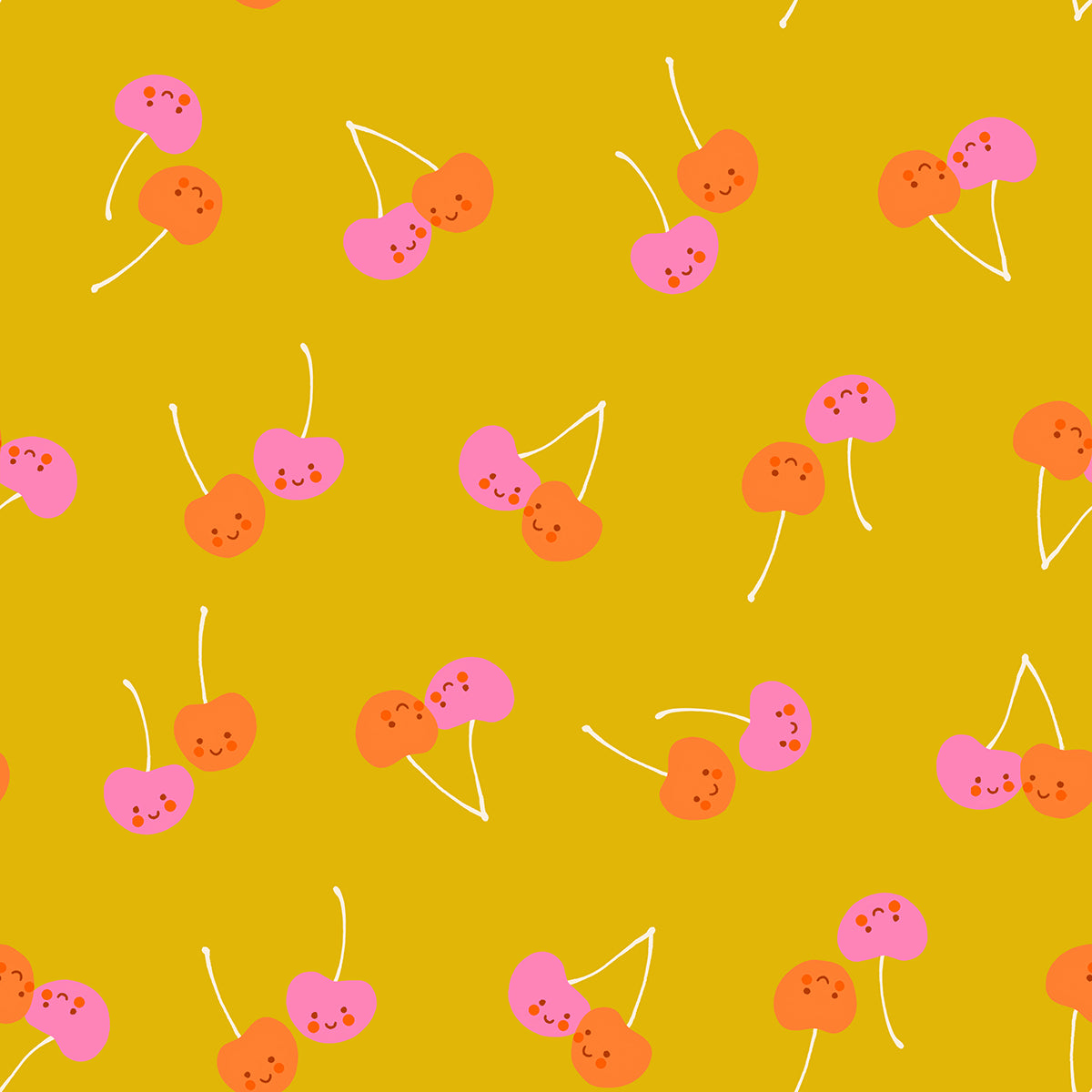 PREORDER: Trinketry Cherry Friends in Goldenrod