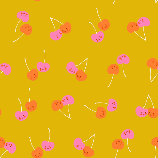 PREORDER: Trinketry Cherry Friends in Goldenrod