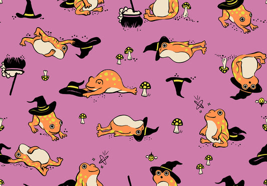 PREORDER: Freaky Familiars Frogmiliars in Heliotrope