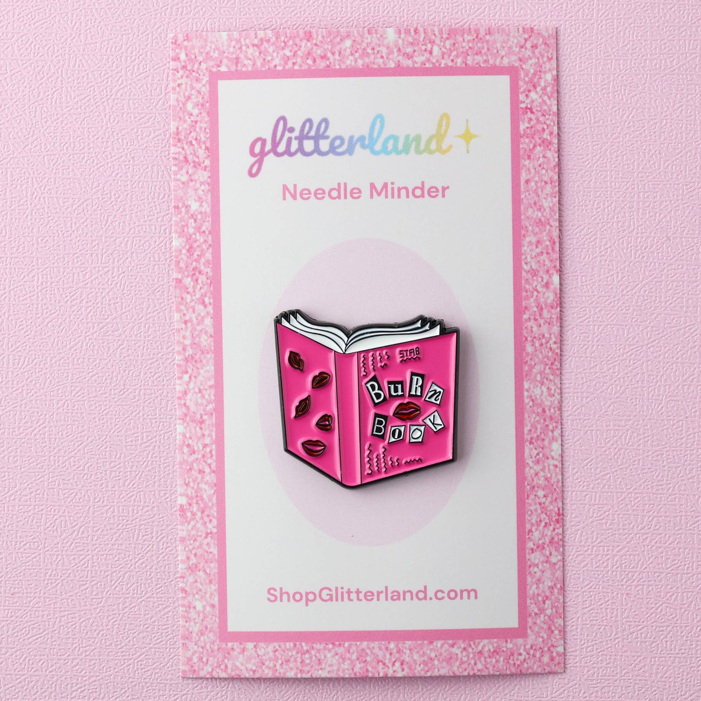 Mean Book Needle Minder Magnet