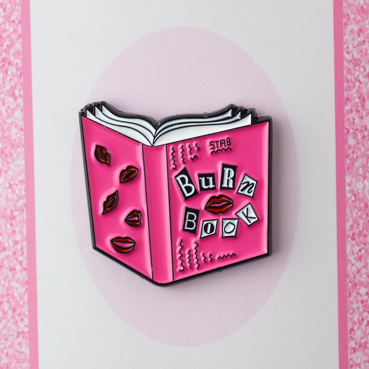Mean Book Needle Minder Magnet